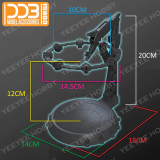 MÔ HÌNH LẮP RÁP DDB CORGI - BỆ ĐỠ DISPLAY BASE  QUIET ZERO LINK UNIT CHO HG 1/144 AERIAL / RE-BUILD / CALIBARN MÔ HÌNH