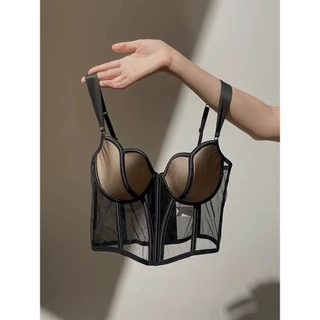 Áo Bra Corset Có Gọng Mút Nâng Phối Ren Sexy Gợi Cảm - Ngan Dali