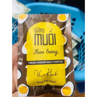 Cafe muối kem Trứng túi 100ml