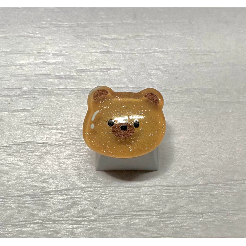 Keycap gấu nâu