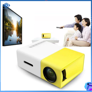 Máy Chiếu Mini Không Dây Yg300 Pro Android HDMI Tương Thích USB Âm Thanh LED Xách Tay Home Media Video Player