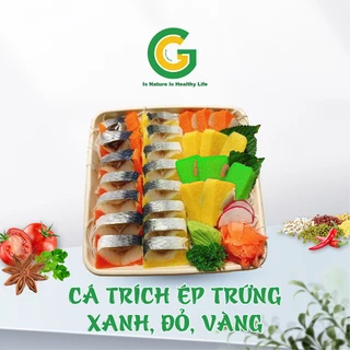 [Freeship HCM] Cá Trích Ép Trứng Vàng Vị Truyền Thống Green Good Chuyên Sushi, Sashimi