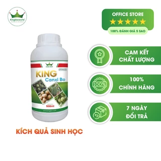 King Canxi Bo - Thuốc dưỡng hoa, dưỡng trái hiệu quả, giúp cây thụ phấn tốt, tăng đậu trái