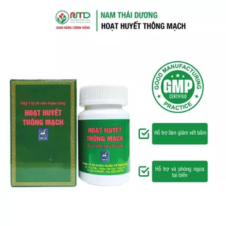 Hoạt Huyết Thông mạch Nam Thái Dương - cải thiện tuần hoàn máu não, hỗ trợ giảm đau đầu, chóng mặt