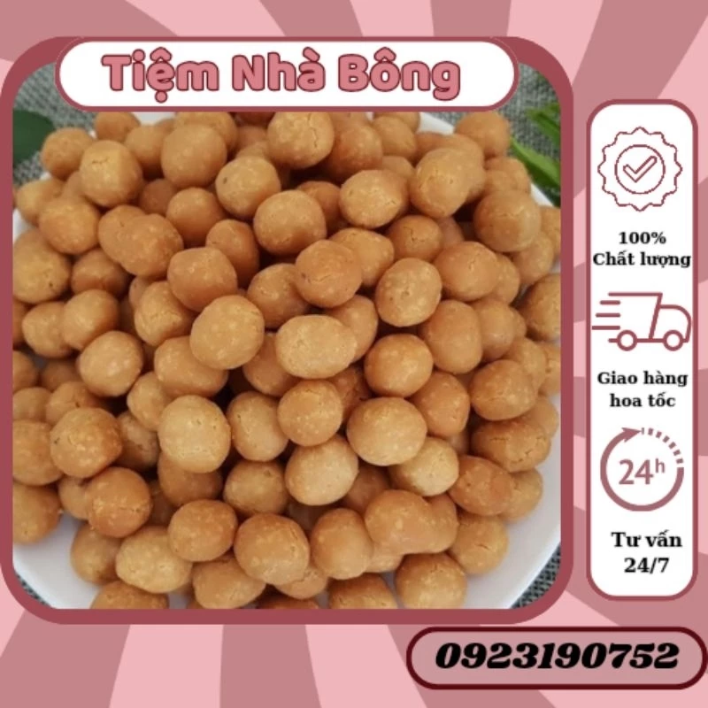 Đậu Phộng Da Cá Nước Cốt Dừa NuttyOne, thơm ngon giòn bùi ( 500GR )