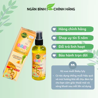 Xịt muỗi an toàn cho bé chiết xuất từ tinh dầu sả chanh chai 100ml dạng xịt