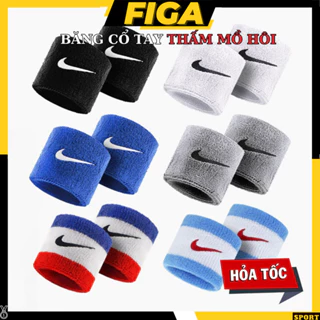 Băng Cổ Tay Nike Thấm Mồ Hôi FIGA Chất Liệu Cotton Mềm Mại Thoáng Khí Bảo Vệ Cổ Tay Khi Chơi Thể ThaoTập gym BV05