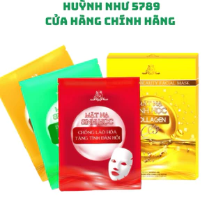 [CHÍNH HÃNG]Mặt Nạ Sinh Học Collagen X3 hộp 5 miếng chuyên dưỡng trắng, cấp ẩm chống lão hóa da Mỹ Phẩm Đông Anh