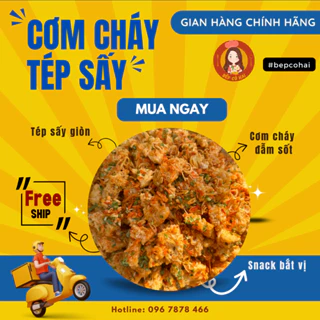 [200gr] Ăn vặt - Cơm cháy snack tép sấy Bếp Cô Hai mới