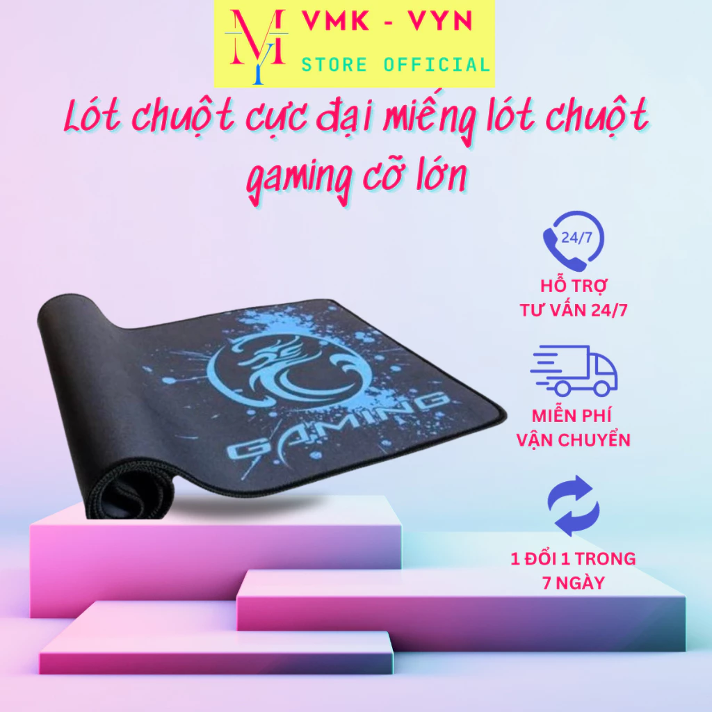Miếng lót chuột gaming VMK-VYN cỡ lớn 80x30cm