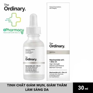 Tinh chất The Ordinary Niacinamide 10% + Zinc 1% Full Size 30ml