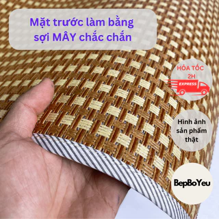 Chiếu điều hòa, chiếu mây 3D làm từ sợi mây, thoáng khí, êm ái, dễ gấp gọn