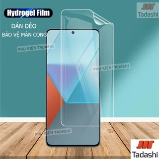 Miếng Dán Dẻo Hydrogel Redmi Note 13 Pro Plus 5G, Xiaomi 14/14 Pro Trong Suốt Full Màn Hiển Thị, Dán Dẻo Bảo Vệ Màn Hình