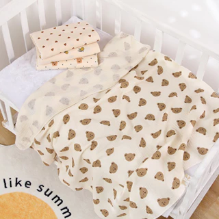 Chăn xô hè, khăn tắm đa năng cho bé chất liệu xô muslin cao cấp an toàn mềm mại với làn da em bé CX01 Sociu shop
