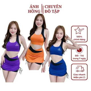 Bộ tập gym yoga aerobic nữ, bộ tập thể thao nữ rút dây( TH-01 )