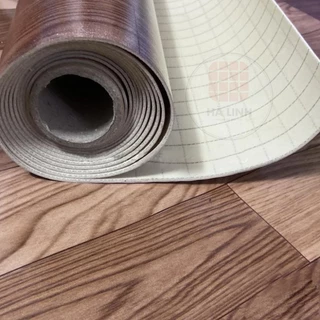 Thảm nhựa simili trải sàn vân gỗ loại dày 1.6mm