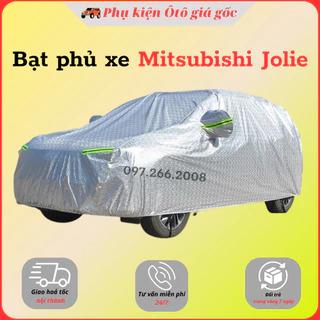 Bạt che phủ xe Mitsubishi Jolie - Hàng 3 lớp tráng nhôm chống nóng, chống xước, chống nước cao cấp