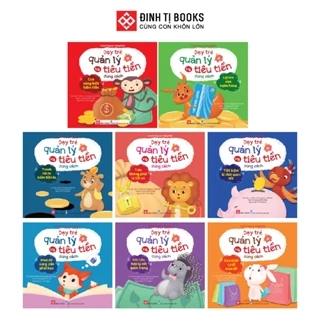 Sách - Dạy trẻ quản lý và tiêu tiền đúng cách cho bé 3 - 9 tuổi - Đinh Tị Books