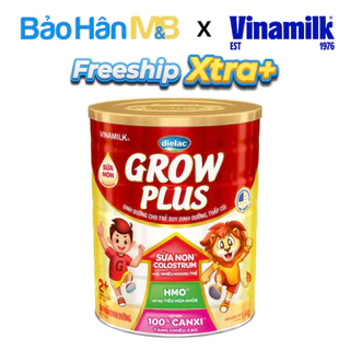 Sữa Bột  Dielac Grow Plus Vinamilk số 2 + - Phát triển toàn diện - Lon 850g và Lon 1,4kg