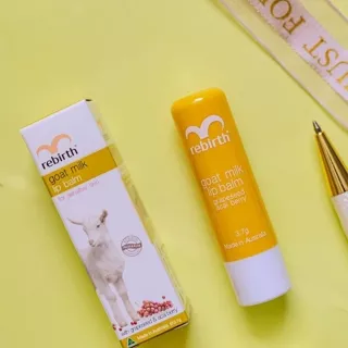 Son dưỡng làm mềm môi, chống sứt nẻ Rebirth Goat Milk Lip Balm