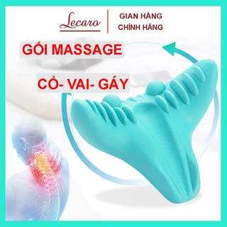 Gối Chống Đau Mỏi Vai Gáy Phòng Và Hỗ Trợ Nắn Chỉnh Các Đốt Sống Cổ Làm Thư Giản Cơ Bắp-LECARO