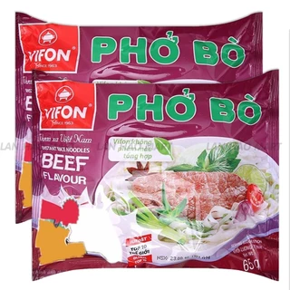 [2 Gói] Phở bò Vifon gói 65g hoặc Phở Bò Cung Đình gói 68g