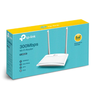 Bộ Phát wifi TP-Link TL-WR820N (Chuẩn N/ 300Mbps/ 2 Ăng-ten ngoài/ 15 User)