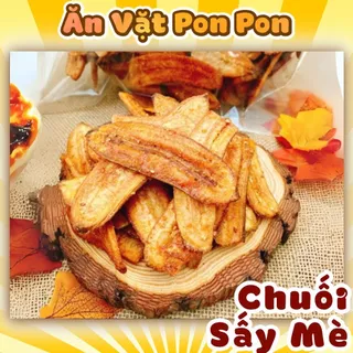 Chuối Mè Chiên Giòn (Gói 200G) Ăn Cùng Pon Pon