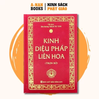 Sách - Kinh Diệu Pháp Liên Hoa - Bìa Cứng ( Khổ Nhỏ ) - Anan Books