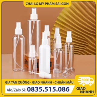 Chai nhựa chiết mỹ phẩm( 100ml), chai xịt  phun sương tiện lợi - BuyOne - BOPE01