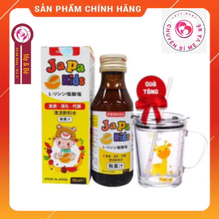 Siro ăn ngon cho bé Japa kid nhập khẩu Nhật Bản chai 100ml - Bé ăn khỏe tăng cân tốt