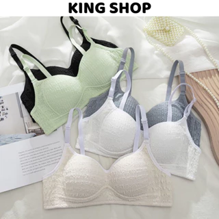 Áo ngực nữ mút mỏng không gọng thông khí chống lộ from nữ sinh siêu mềm mại Kingshop A422