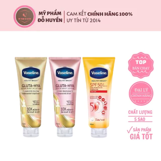 Serum Vaseline Gluta-Hya Dưỡng Da Sáng Mịn Sau 7 Ngày 330 ML