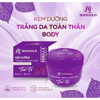 Kem Havigold Tía Tô Dưỡng Trắng Da Toàn Thân Body 180g