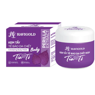 Kem Havigold Tía Tô Tẩy Tế Bào Da Chết Body 180g