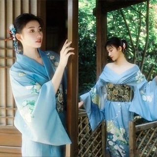 Yukata kimono trang phục nữ nhật bản (Có sẵn)