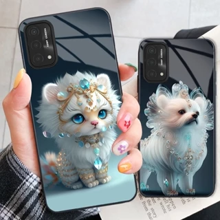 Ốp Lưng OPPO A54, A55, A74, A94, A95 4G Thiết kế bộ 12 con giáp Cute Ngộ Nghĩnh