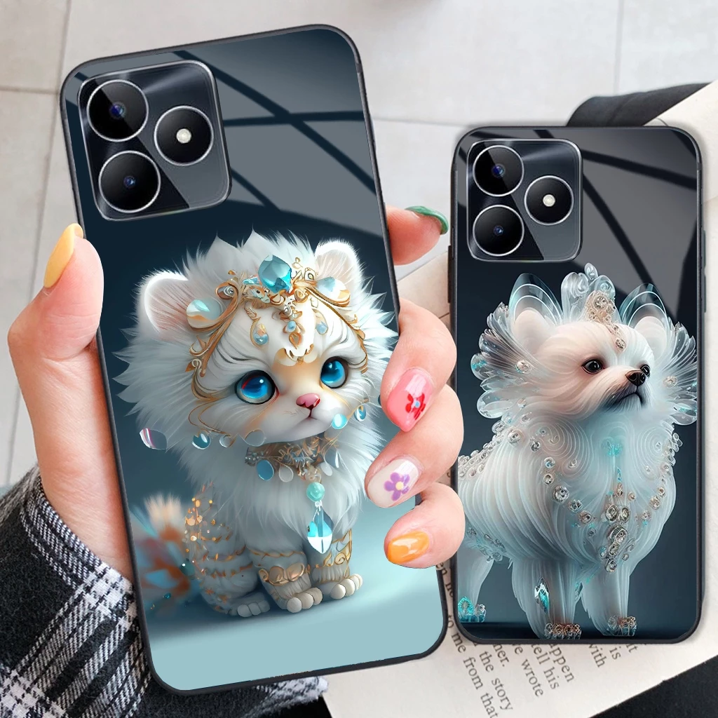 Ốp Lưng REALME C53 Thiết kế bộ 12 con giáp Cute Ngộ Nghĩnh