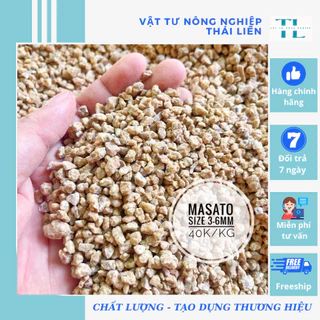 [1kg] Đá Masato - Loại cao cấp, sạch bụi, không vụn - Rải mặt, Kích rễ, giúp sen đá lên màu nhanh