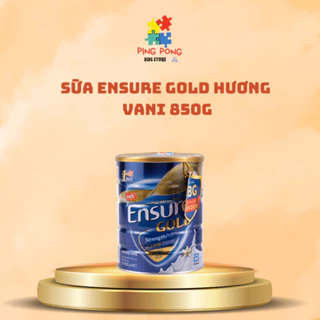 SỮA ENSURE GOLD HƯƠNG VANI 850G/237ml