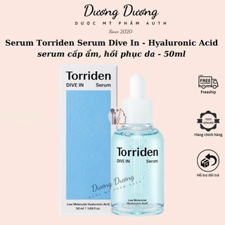 Tinh chất Torriden Serum Dive In 50ml serum cấp ẩm, hồi phục da - Dương Dương DMP