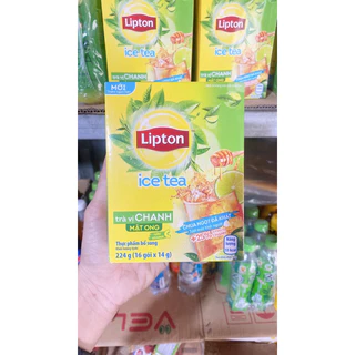 Trà vị chanh mật ong lipton ice tea hộp 224g ( 16 gói x 14g)