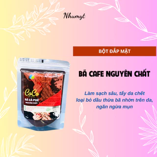 1 Kg Bã cà phê CoCo ( bã cafe ) cực thơm đắp mặt và body giúp tẩy tế bào chết trên da, giúp da căng bóng trắng hồng