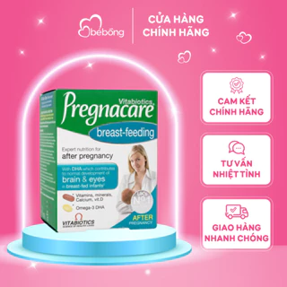 Vitamin bú Pregnacare Breastfeeding Anh 84 viên