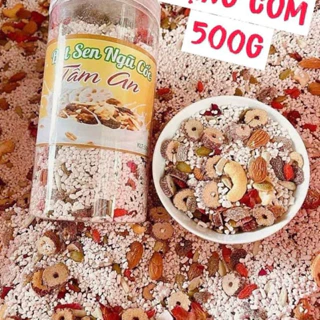 Combo 3 hộp bột củ sen ngũ cốc Tâm An, hộp 500g