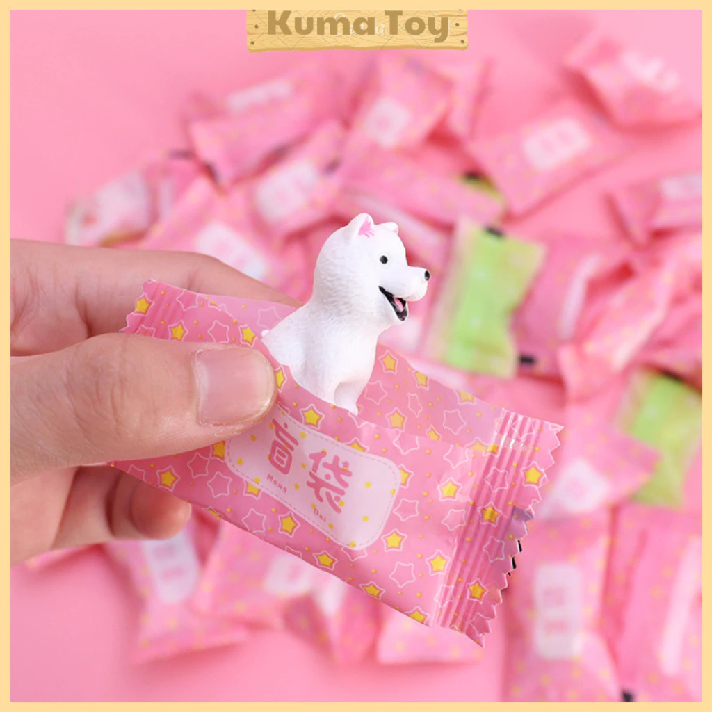 Túi Bất Ngờ thú cưng trang trí quà bất ngờ blind box siêu dễ thương - Hộp mù động vật mini cute