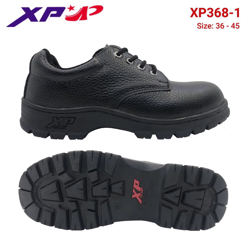 (CHÍNH HÃNG)Giày bảo hộ lao động cổ thấp XP 368-1Thành Phát chống va đập trống đinh,chạy bộ,giày đi công trường,đi rừng