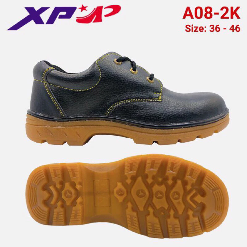 (CHÍNH HÃNG)Giày Bảo Hộ Lao Động Nam XPA08-2k đế kếp.Giày buộc giây,bata,đi rừng,lao động công trường công ty