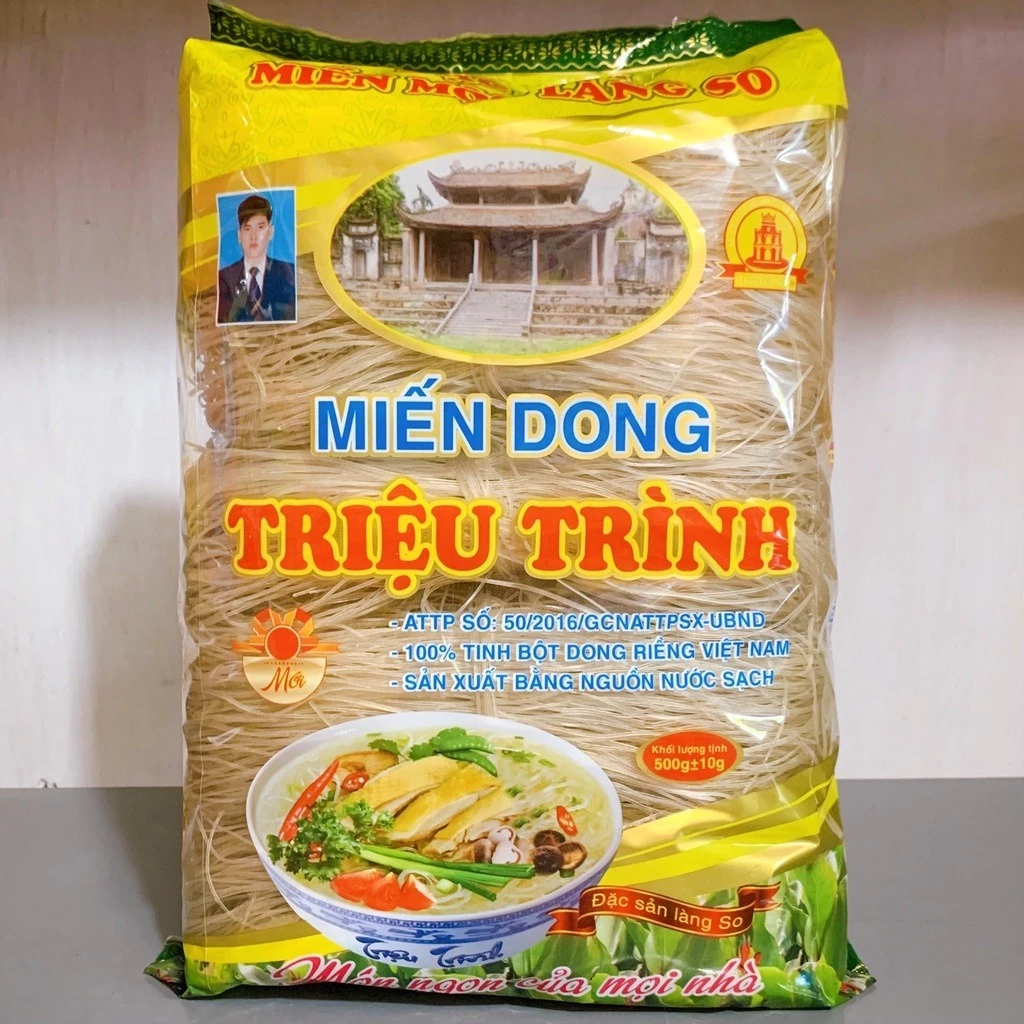 Miến Dong Triệu Trình Gói 500g - Đặc Sản Làng So