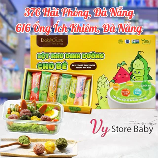 Bột rau củ ăn dặm cho bé từ 6 tháng Dalahouse